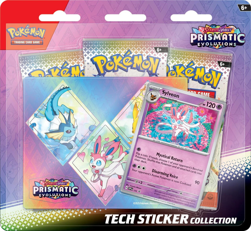 Scarlet & Violet: Prismatic Evolutions Tech Sticker Collection (Glaceon)
