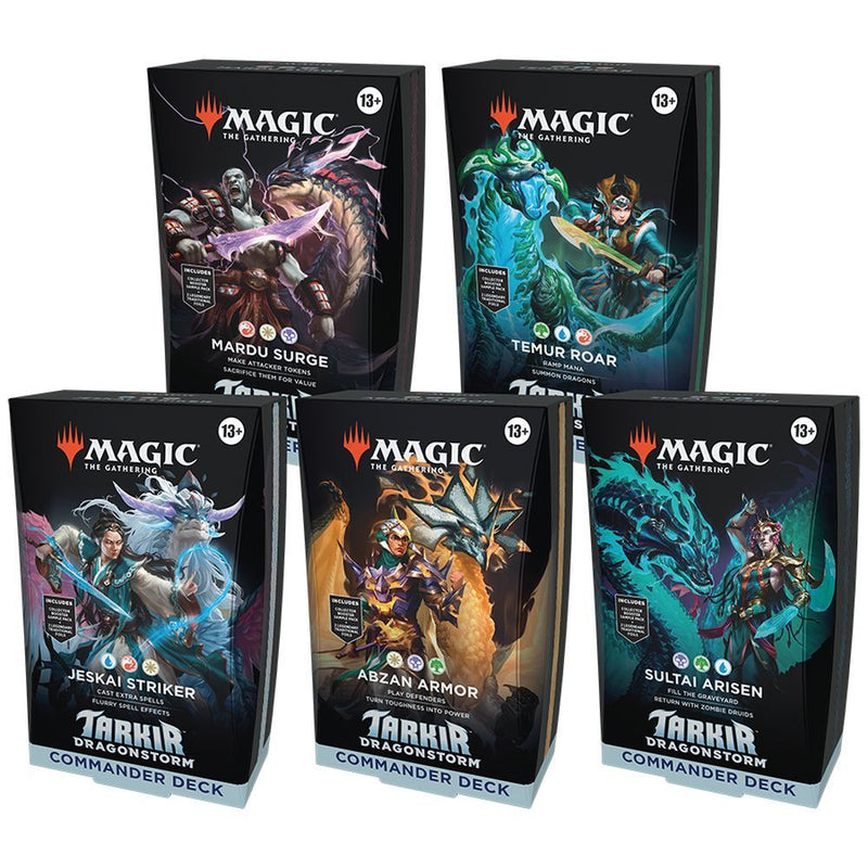 Tarkir: Dragonstorm - Commander Deck Display