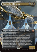 Scriv, the Obligator (Borderless) [Secrets of Strixhaven Commander]