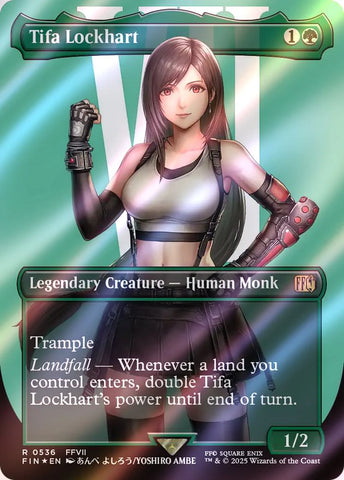 Tifa Lockhart (Borderless) (Surge Foil) [FINAL FANTASY]