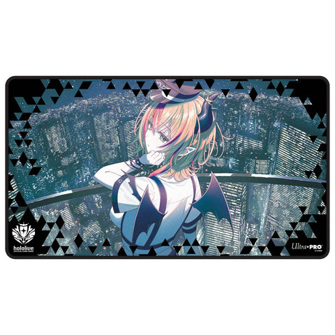 Ultra Pro hololive Series 2 Black Stitched Playmat - Yuzuki Choco