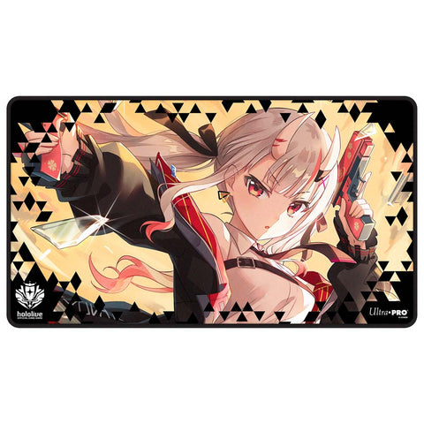 Ultra Pro hololive Series 2 Black Stitched Playmat - Nakiri Ayame
