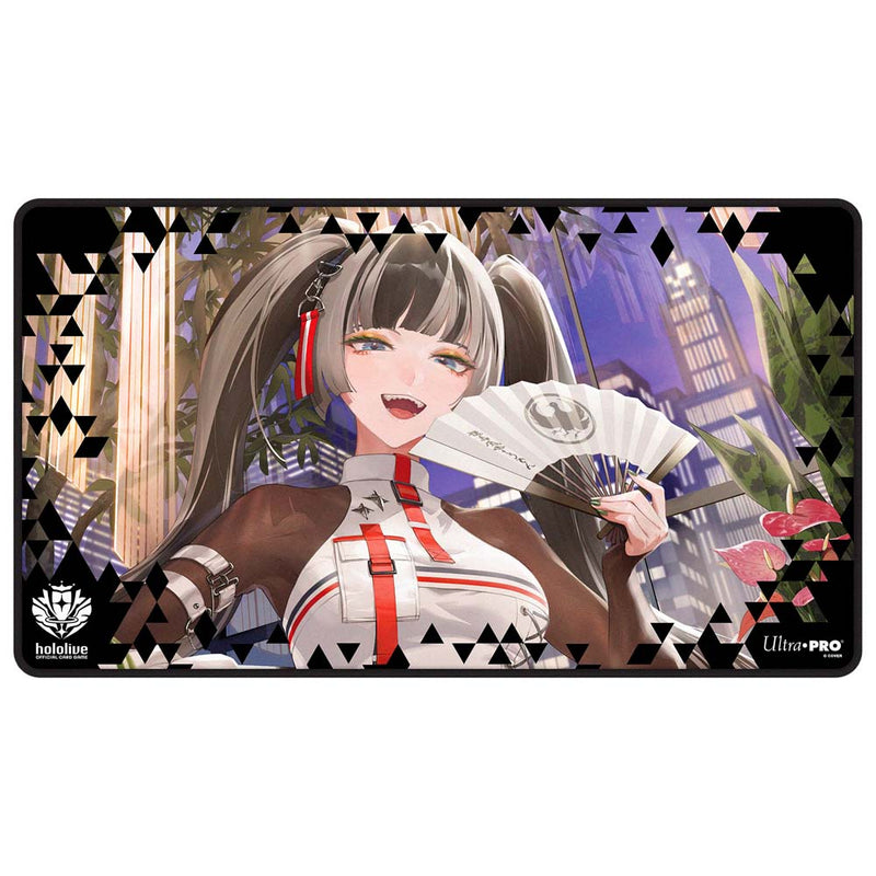 Ultra Pro hololive Series 2 Black Stitched Playmat - Juufuutei Raden