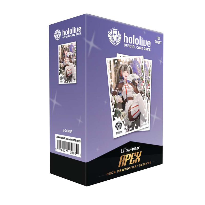 Ultra Pro hololive Series 2 105ct APEX DECK PROTECTOR® Sleeves - Juufuutei Raden