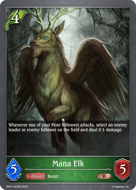 Mana Elk (BP01-022EN) [Advent of Genesis]