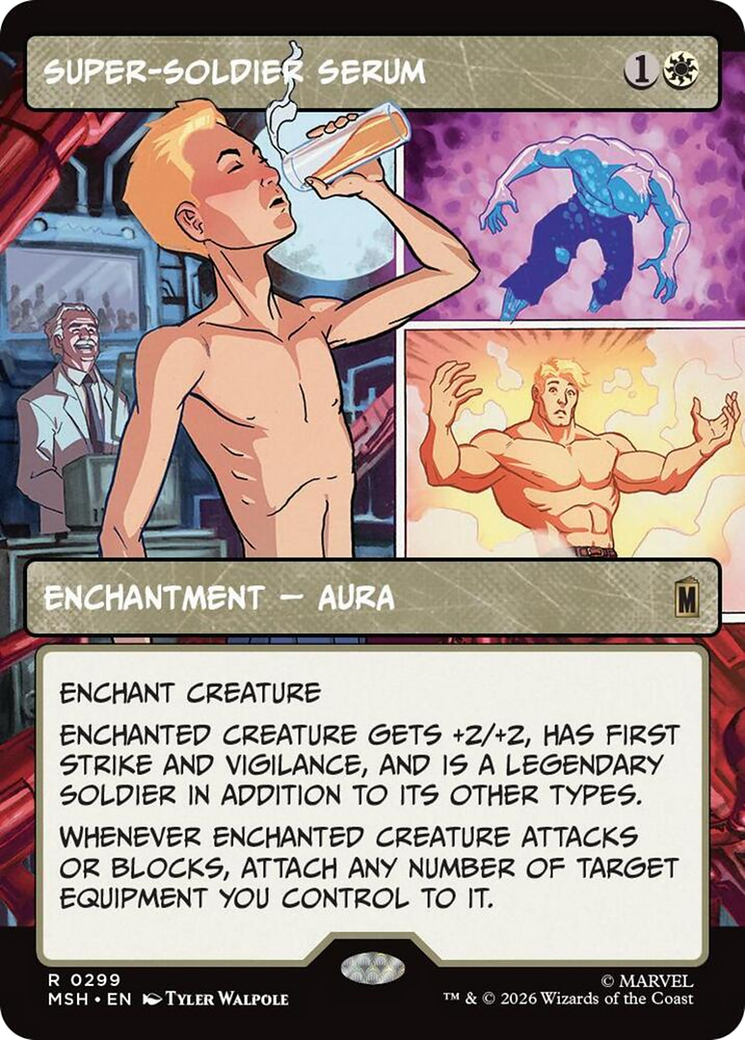 Super-Soldier Serum (Borderless) [Marvel Super Heroes]
