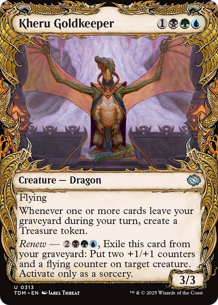 Kheru Goldkeeper (Showcase) [Tarkir: Dragonstorm]