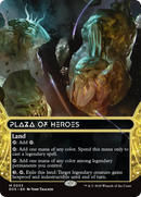 Plaza of Heroes (0033) (Borderless) [Edge of Eternities: Stellar Sights]