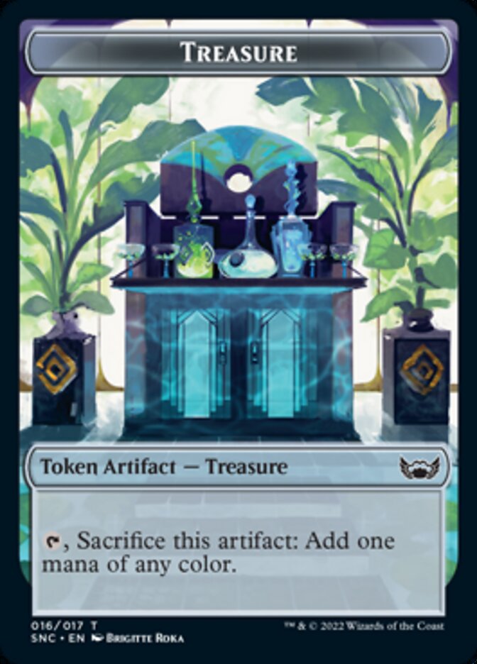 Treasure (016) [Streets of New Capenna Tokens]
