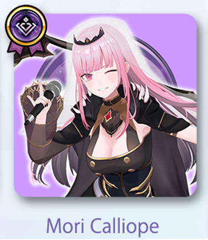 [EN] Mori Calliope - Start Deck Purple [hSD18e]