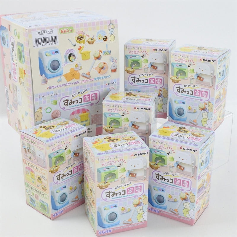 [Re-Ment] SUMIKKO Home Appliances in the Corner of Your Home 173252 - Blind Box Display - 6pcs