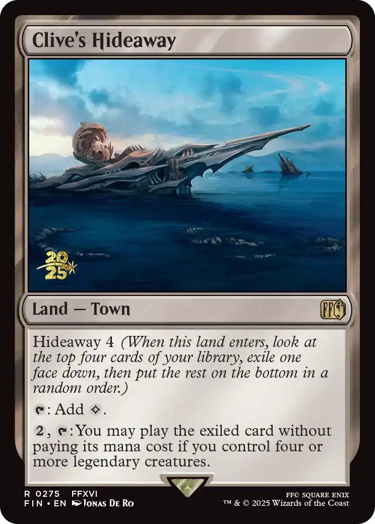 Clive's Hideaway [FINAL FANTASY Prerelease Promo]