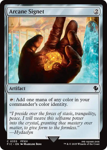 Arcane Signet (0335) (Surge Foil) [FINAL FANTASY Commander]