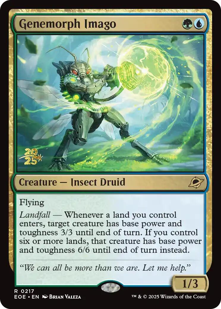 Genemorph Imago [Edge of Eternities Prerelease Promos]