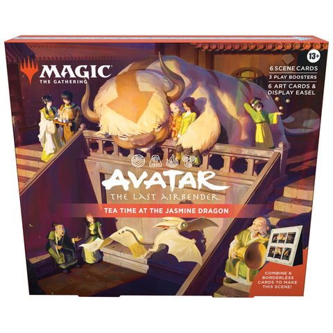 Magic Avatar: The Last Airbender - Scene Box - Tea Time at the Jasmine Dragon