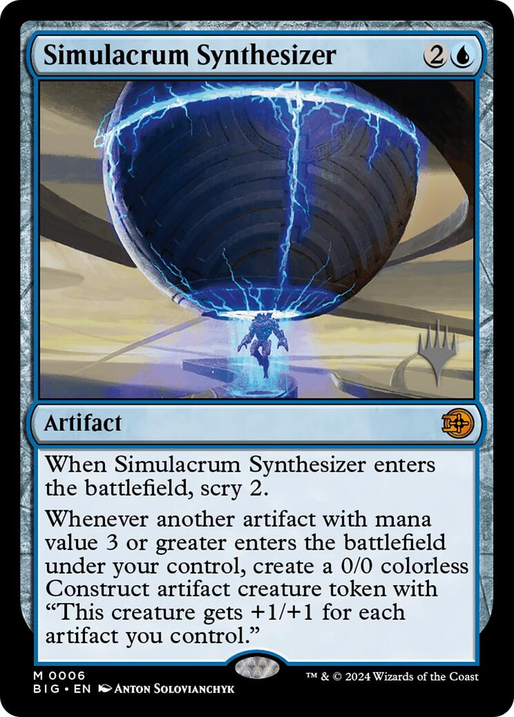 Simulacrum Synthesizer (Promo Pack) [Edge of Eternities Promo Pack]