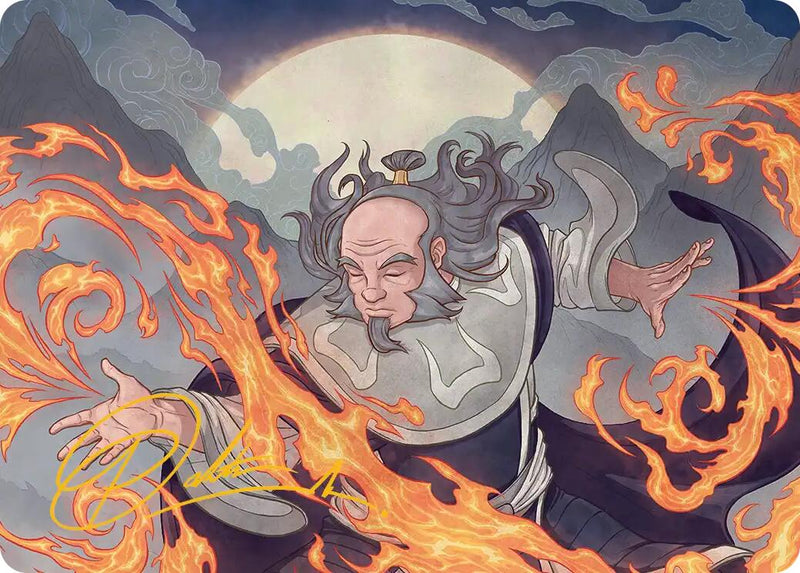 Iroh, Grand Lotus Art Card (Gold-Stamped Signature) [Avatar: The Last Airbender Art Series]