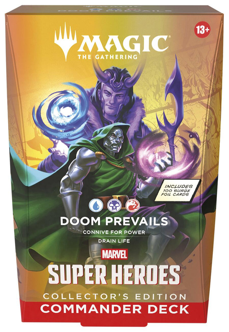 Marvel Super Heroes Commander Deck - Doom Prevails (Collector's Edition)