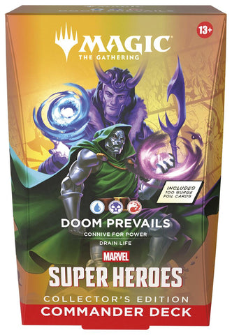 Marvel Super Heroes Commander Deck - Doom Prevails (Collector's Edition)
