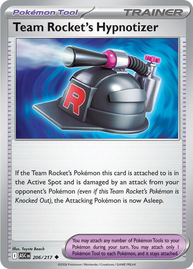 Team Rocket's Hypnotizer (206/217) [Mega Evolution: Ascended Heroes]