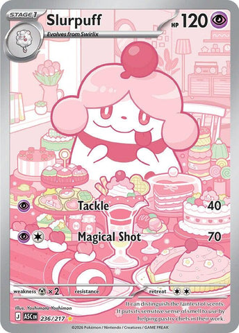 Slurpuff (236/217) [Mega Evolution: Ascended Heroes]