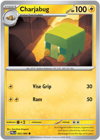 Charjabug (025/084) [Mega Evolution: Pitch Black]