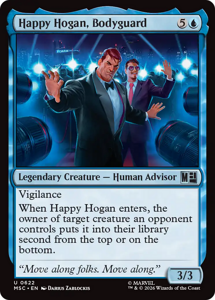 Happy Hogan, Bodyguard [Marvel Super Heroes Commander]