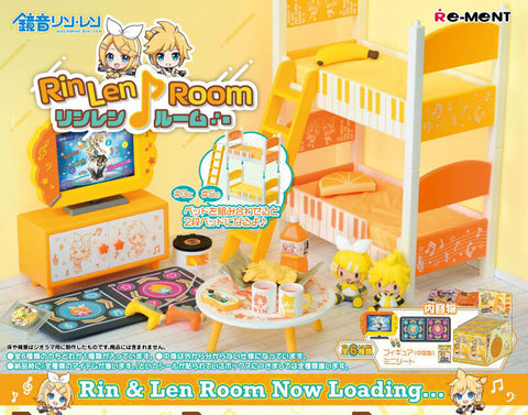 [Re-Ment] HATSUNE MIKU RIN & LEN Room 208336 Blind Box - 1pc