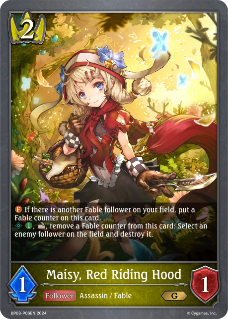 Maisy, Red Riding Hood (BP03-P06EN) [Flame of Laevateinn]