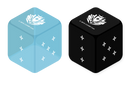 [EN] hololive Official Card Game - Dice Set (Light Blue & Black)