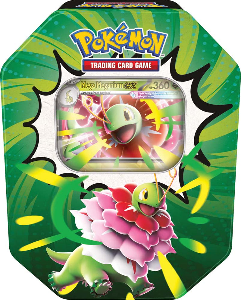 Mega Evolution: Ascended Heroes Tin - Mega Meganium ex
