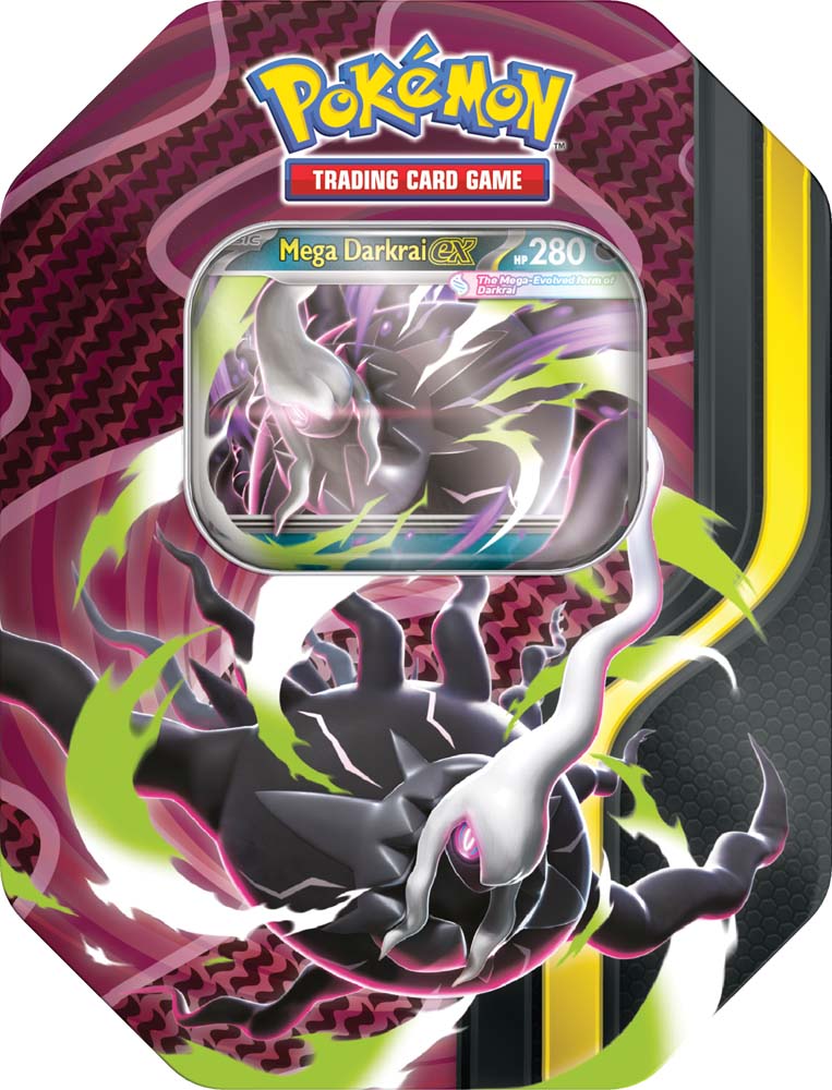 Mega Forces Tin - Mega Darkrai ex