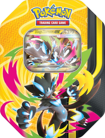 Mega Forces Tin - Mega Zeraora ex