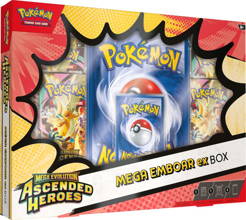 Mega Evolution: Ascended Heroes - Mega Emboar ex Box