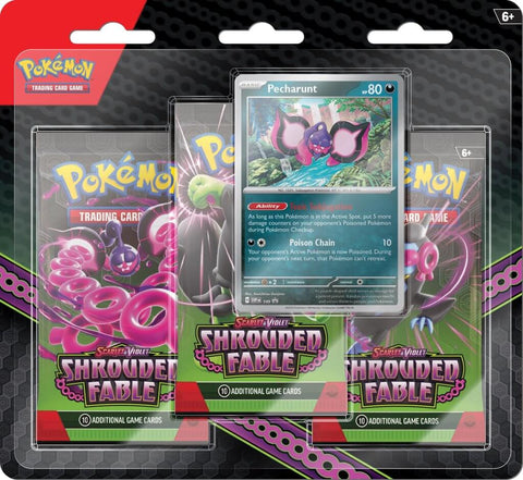 Scarlet & Violet: Shrouded Fable - 3-Pack Blisters