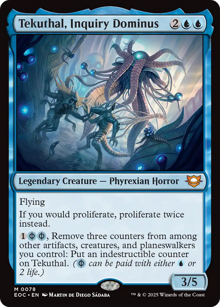 Tekuthal, Inquiry Dominus [Edge of Eternities Commander]