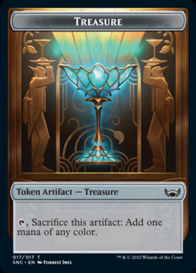 Treasure (017) [Streets of New Capenna Tokens]