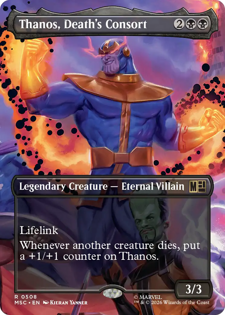 Thanos, Death's Consort (Extended Art) [Marvel Super Heroes Commander]