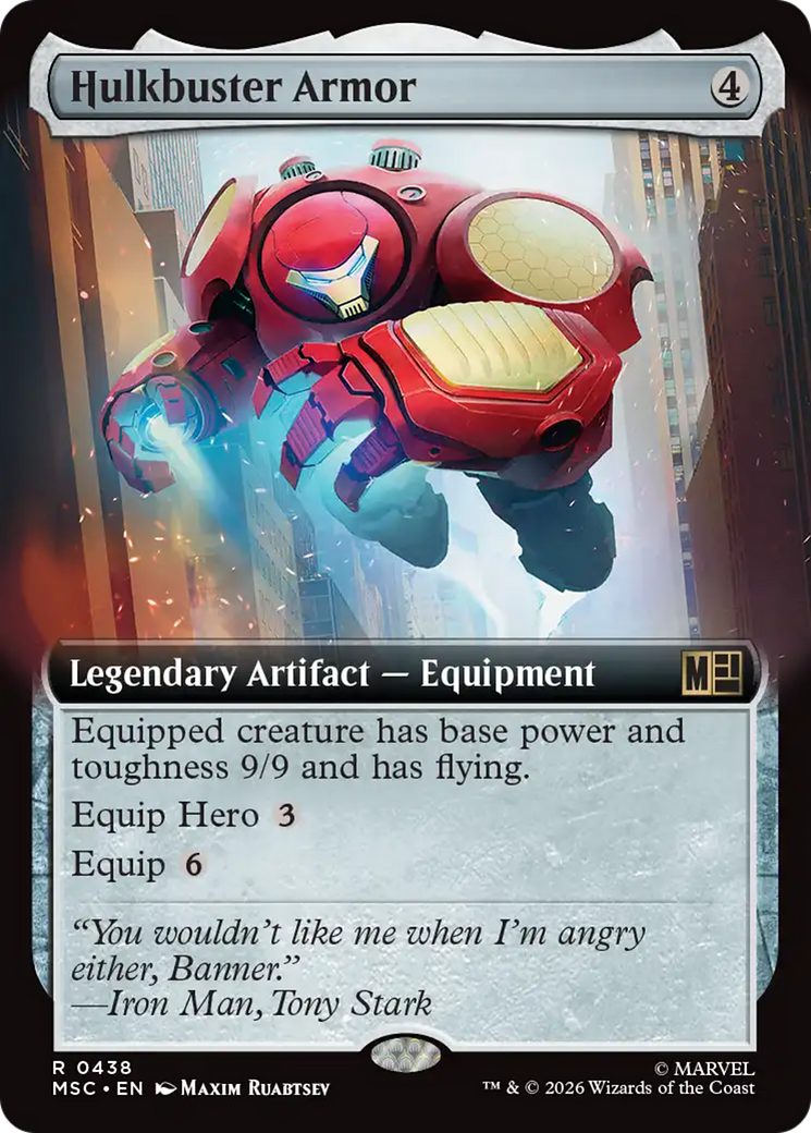 Hulkbuster Armor (Extended Art) [Marvel Super Heroes Commander]