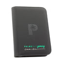 Palms Off Gaming Collector's Series 4 Pocket Zip Trading Card Binder - Black