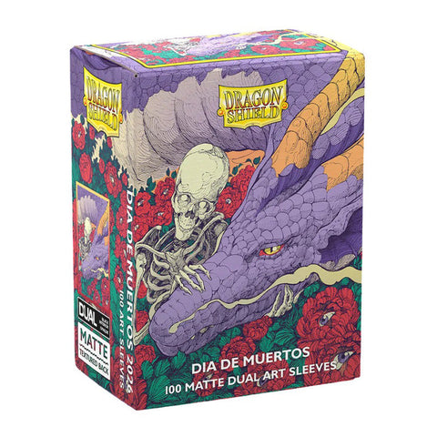 Dragon Shield Standard 100ct Matte Sleeves - Dual Art Dia De Muertos 2026