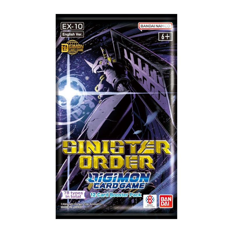 Extra Booster Box – Sinister Order Booster Pack [EX-10]