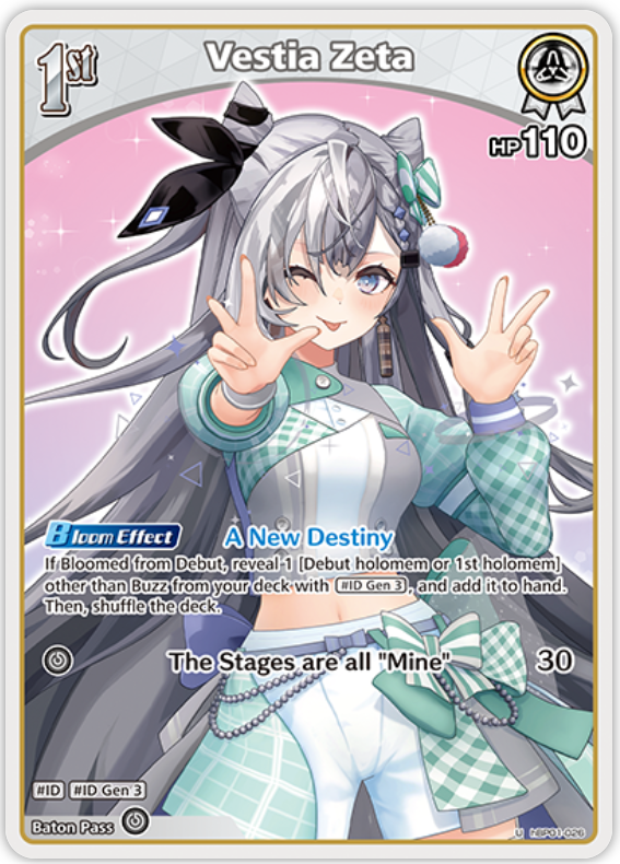 Vestia Zeta (hBP01-026) [Blooming Radiance] - U