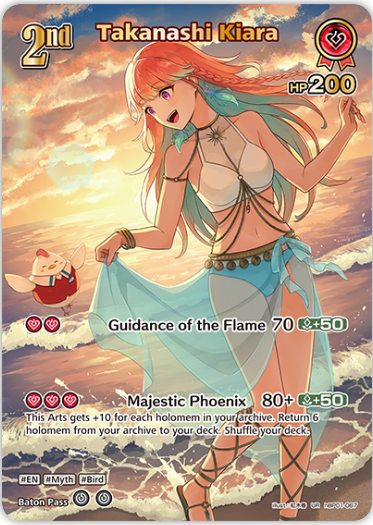 Takanashi Kiara (hBP01-067) [Summer Hologram] - UR