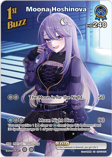 Moona Hoshinova (hBP01-091) [Blooming Radiance] - SR