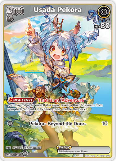 Usada Pekora (hBP01-096) [Blooming Radiance] - R
