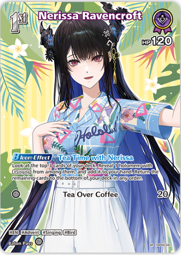 Nerissa Ravencroft (hBP02-067) [Summer Hologram] - SR