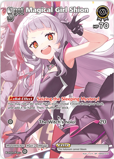 Magical Girl Shion (hBP02-072) [Quintet Spectrum] - SR