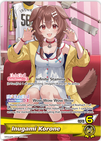 Inugami Korone (hBP03-006) [Elite Spark] - OSR
