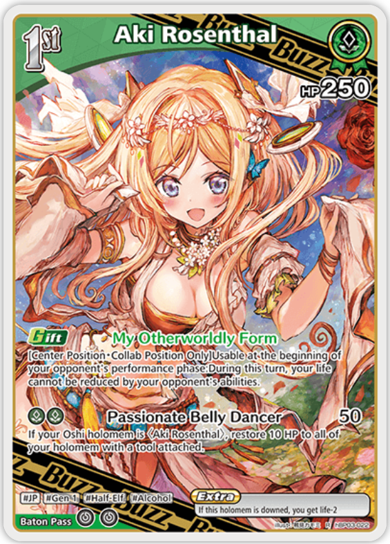Aki Rosenthal (hBP03-022) [Elite Spark] - R